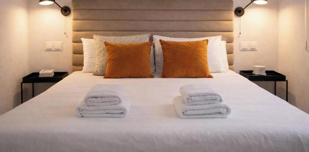 Down duvets, individually decorated, individually furnished