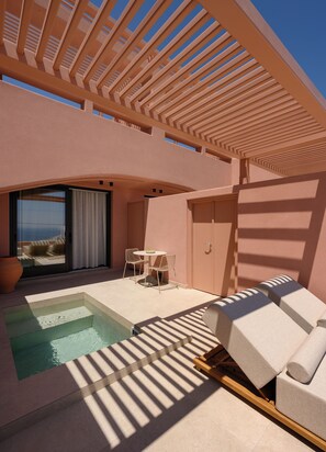Deluxe Suite | Pool - Thianne Luxury Suites (Santorini)