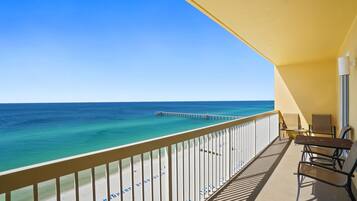 Condo, 1 Bedroom, Beach View (1605E) | Balcony
