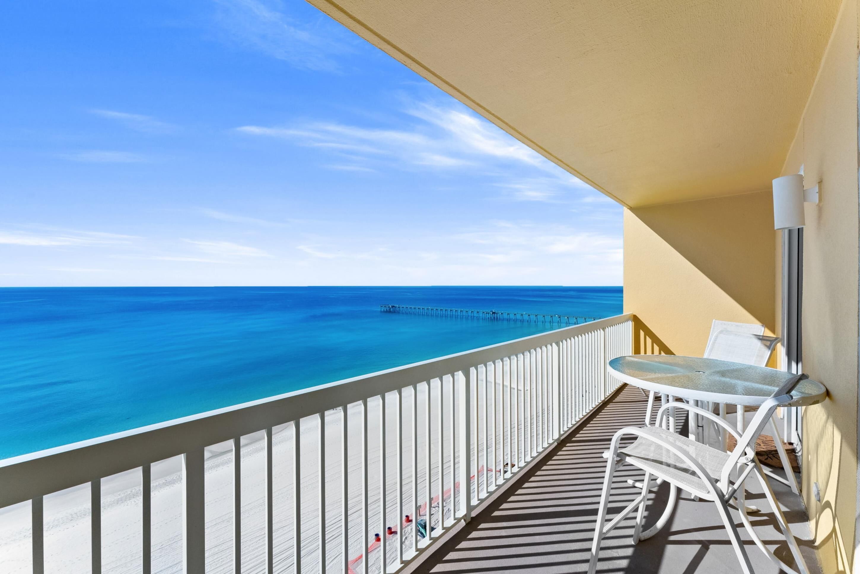 Condo, 1 Bedroom, Ocean View (1405E) | Balcony