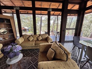 Family Room, Garden View | Living area