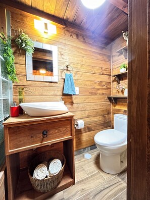 Classic Room, Garden View | Bathroom - Villas Bosque Alto By GEstores (Huasca de Ocampo)