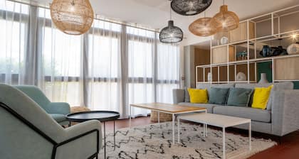 Grand T4 au bord de la plage avec terrasse privée