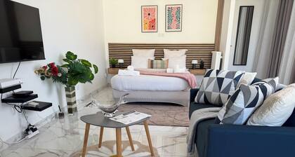 Le Cocon : Bright studio 32m² + free private parking (rare). Near Stadium