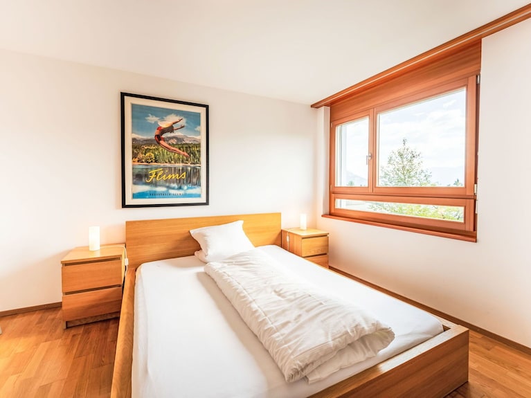Herrliche Wohnung Für 4 Leute Mit W-lan, Tv Und Balkon - Flims
