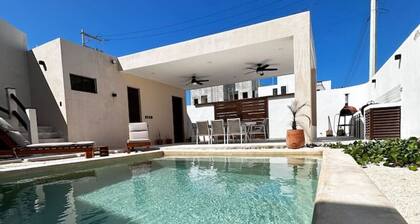 Apartamento de playa en Chicxulub con amenidades