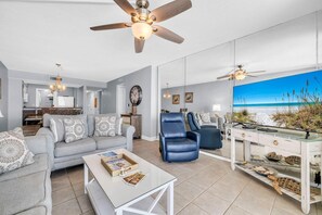 Condo, Multiple Beds (Dunes of Panama 802E) | Living area - Dunes of Panama 802e (Panama City Beach)