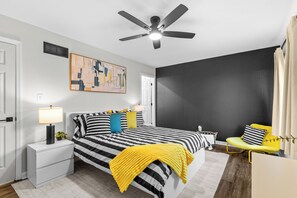 2 chambres, fer et planche à repasser, Wi-Fi gratuit, draps fournis
