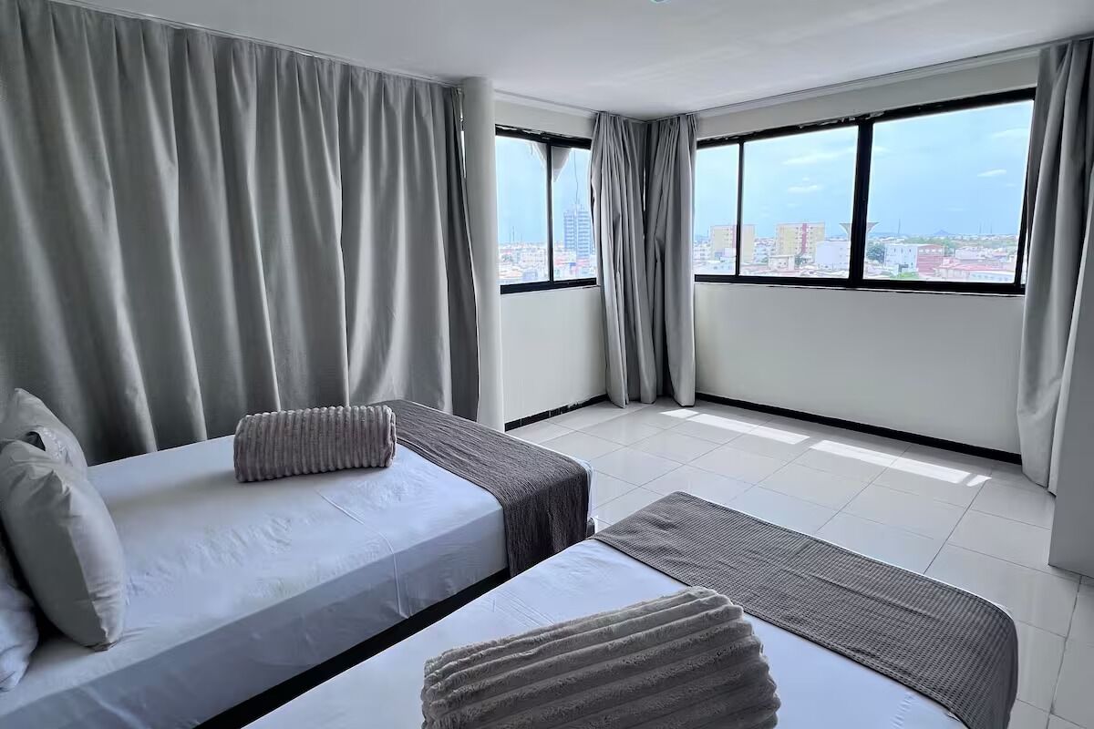 Bedroom. Interior and views may vary based on location and availability.