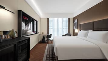 Classic Double Room, City View | Down comforters, memory foam beds, free minibar, desk