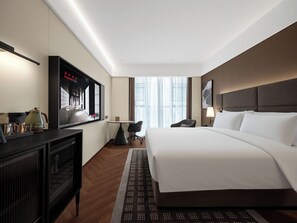 Classic Double Room, City View | Desk, blackout curtains, soundproofing, iron/ironing board - Intercity Hotel Guanyinqiao Chongqing (Chongqing)