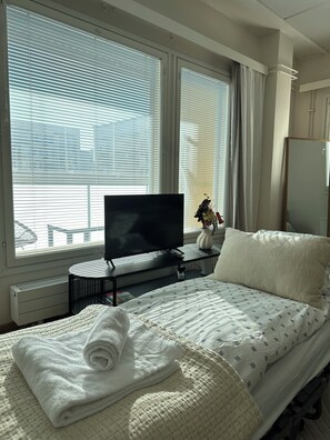 1 Schlafzimmer, Bügeleisen/Bügelbrett, WLAN, Bettwäsche