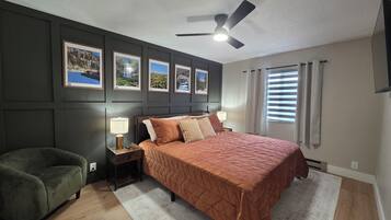 2 bedrooms, WiFi, bed sheets, wheelchair access