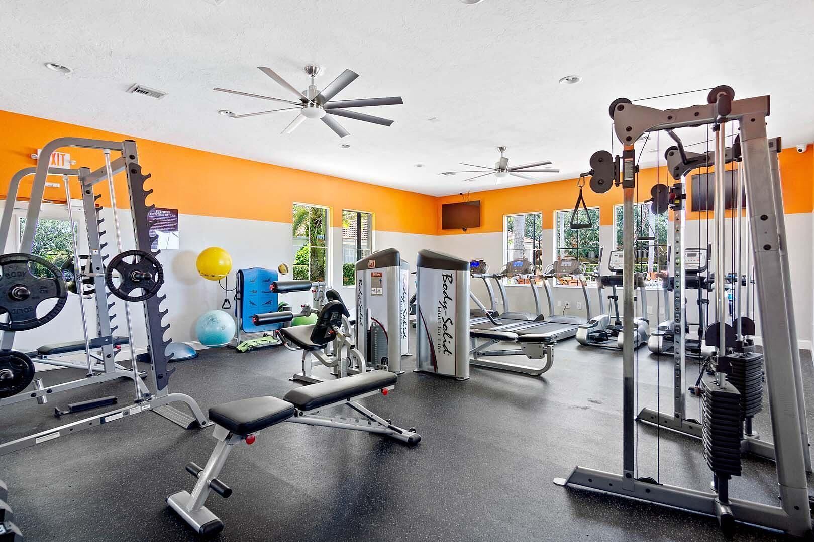 Fitnessbereich