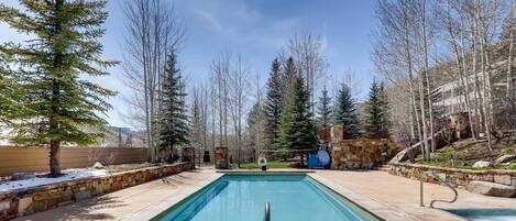 Lägenhet - flera sängar (Sun Vail 34B, 3BD Condo with Vail Mou) | Pool | Uppvärmd pool