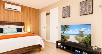 Modern Studio Private Parking Near Beach