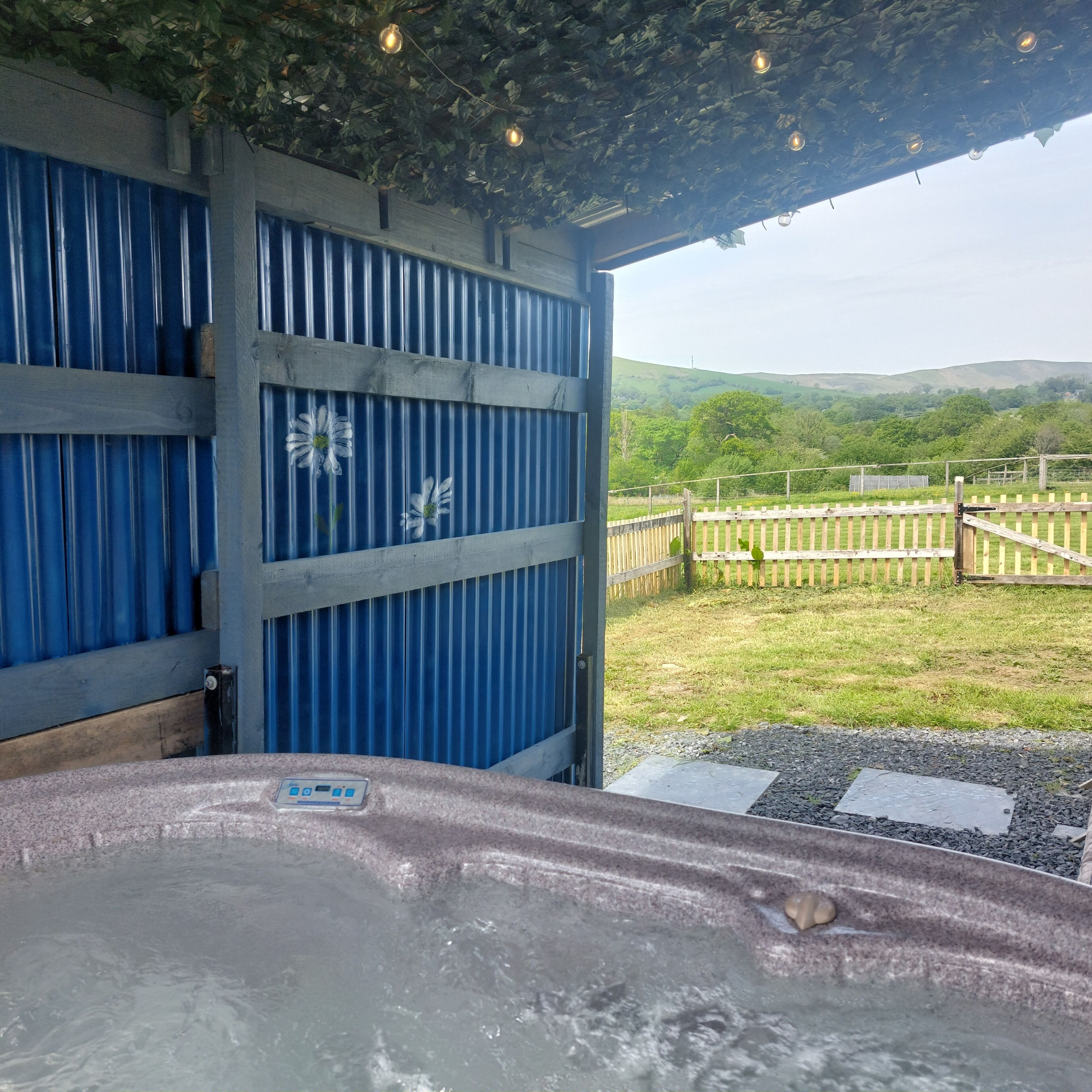Bain à remous extérieur