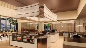 Breakfast area