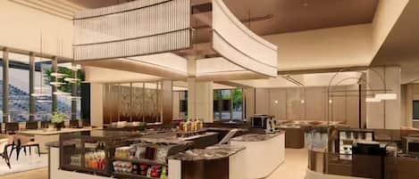 Breakfast area