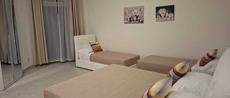 Blackout drapes, iron/ironing board, free WiFi