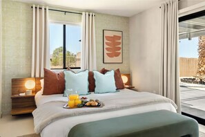 3 bedrooms, WiFi, bed sheets - Desert Willow • Pool, Hot Tub, Sauna, Pickleball • Private 1.4-Acre Retreat (Joshua Tree)