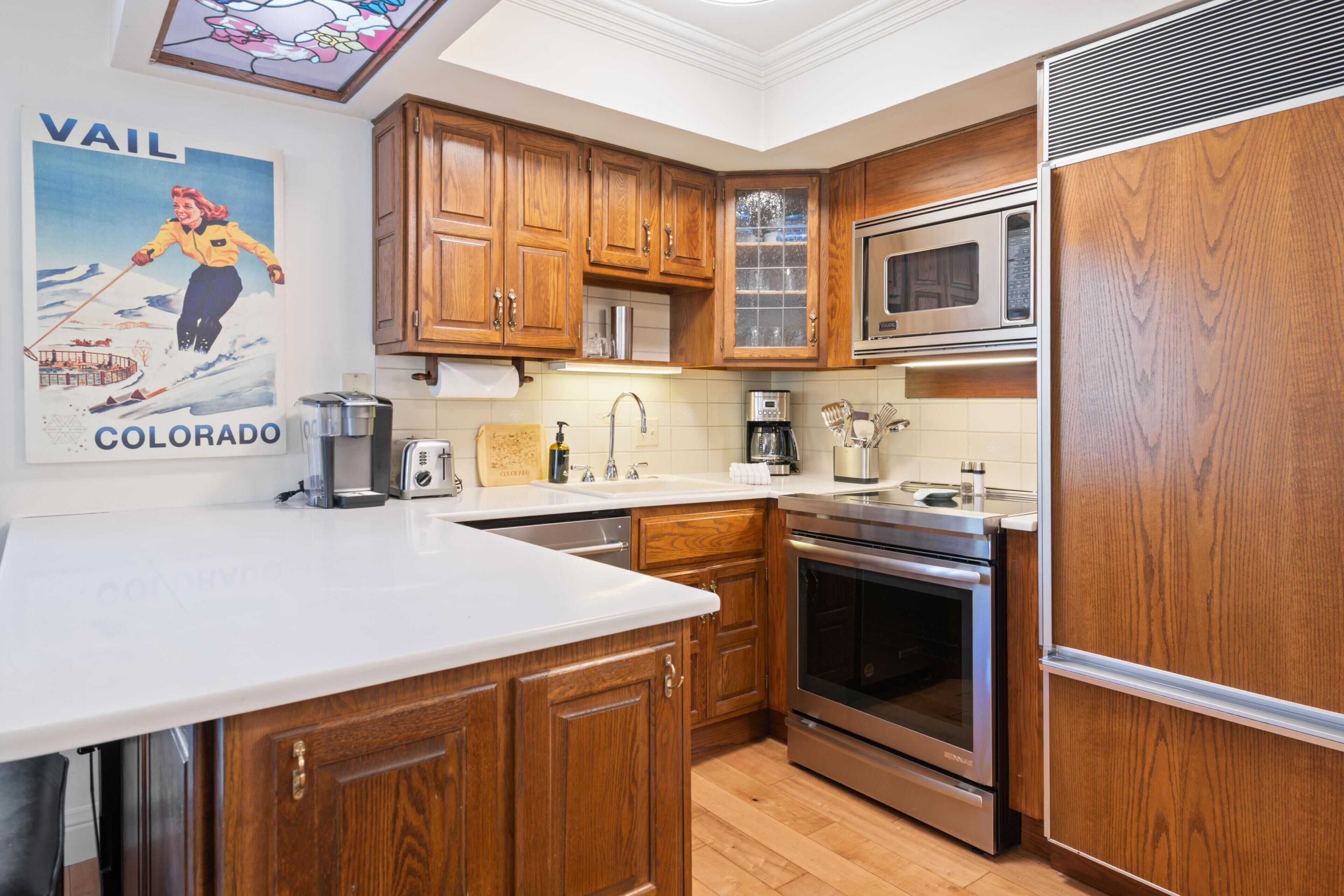 Lägenhet - 1 kingsize-säng med bäddsoffa (Westwind 209 1BD, 1BA Platinum Condo ) | Eget kök