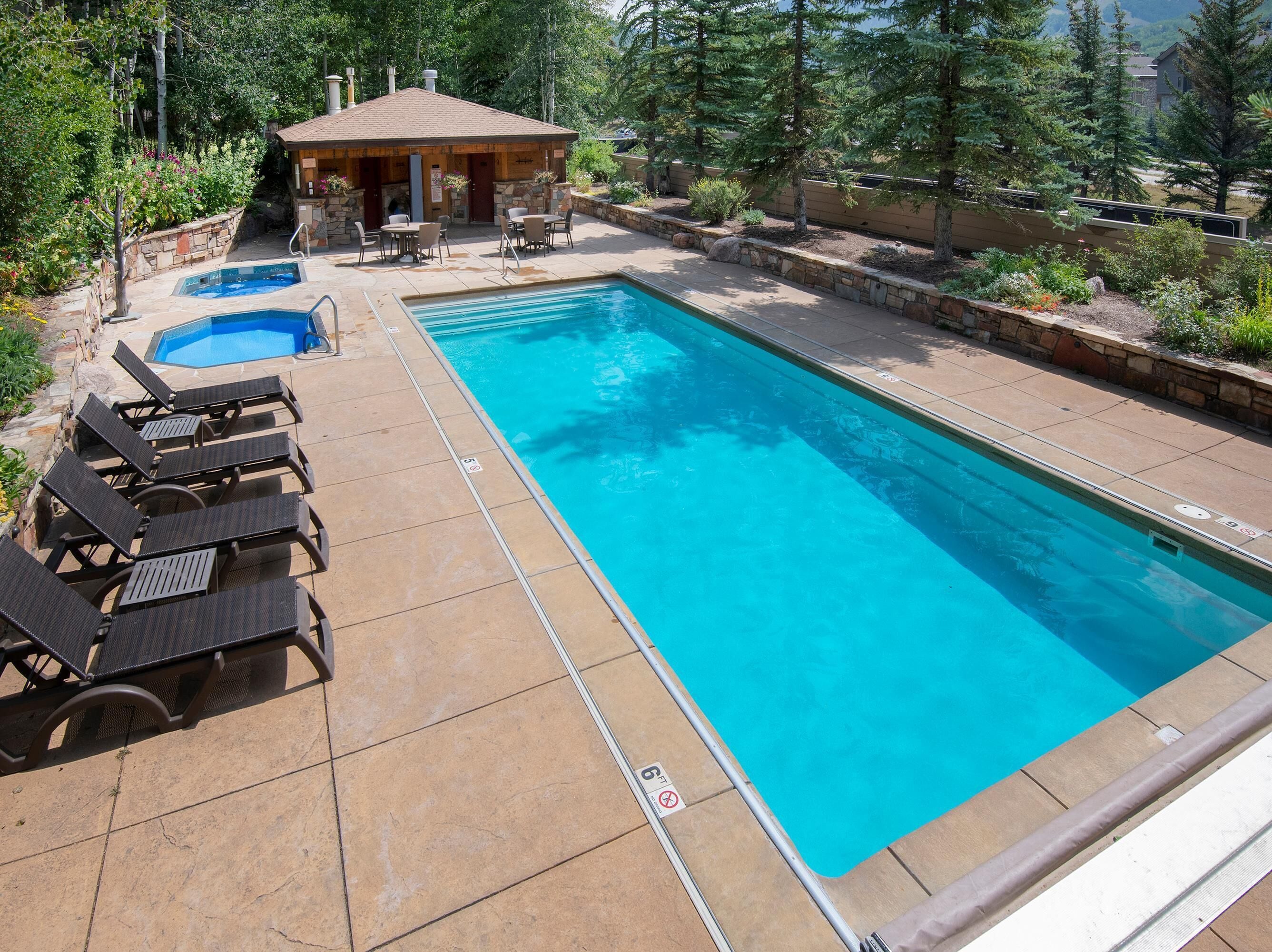 Apartment, 1 King-Bett (Sun Vail 12E, 2BD condo with Vail Mou) | Pool