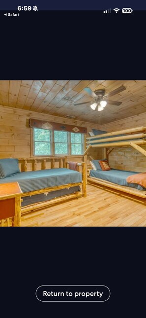3 bedrooms, iron/ironing board, WiFi, bed sheets - Luxurious private cabin! Close to downtown BR • Hot Tub • Arcade & more… (Blue Ridge)