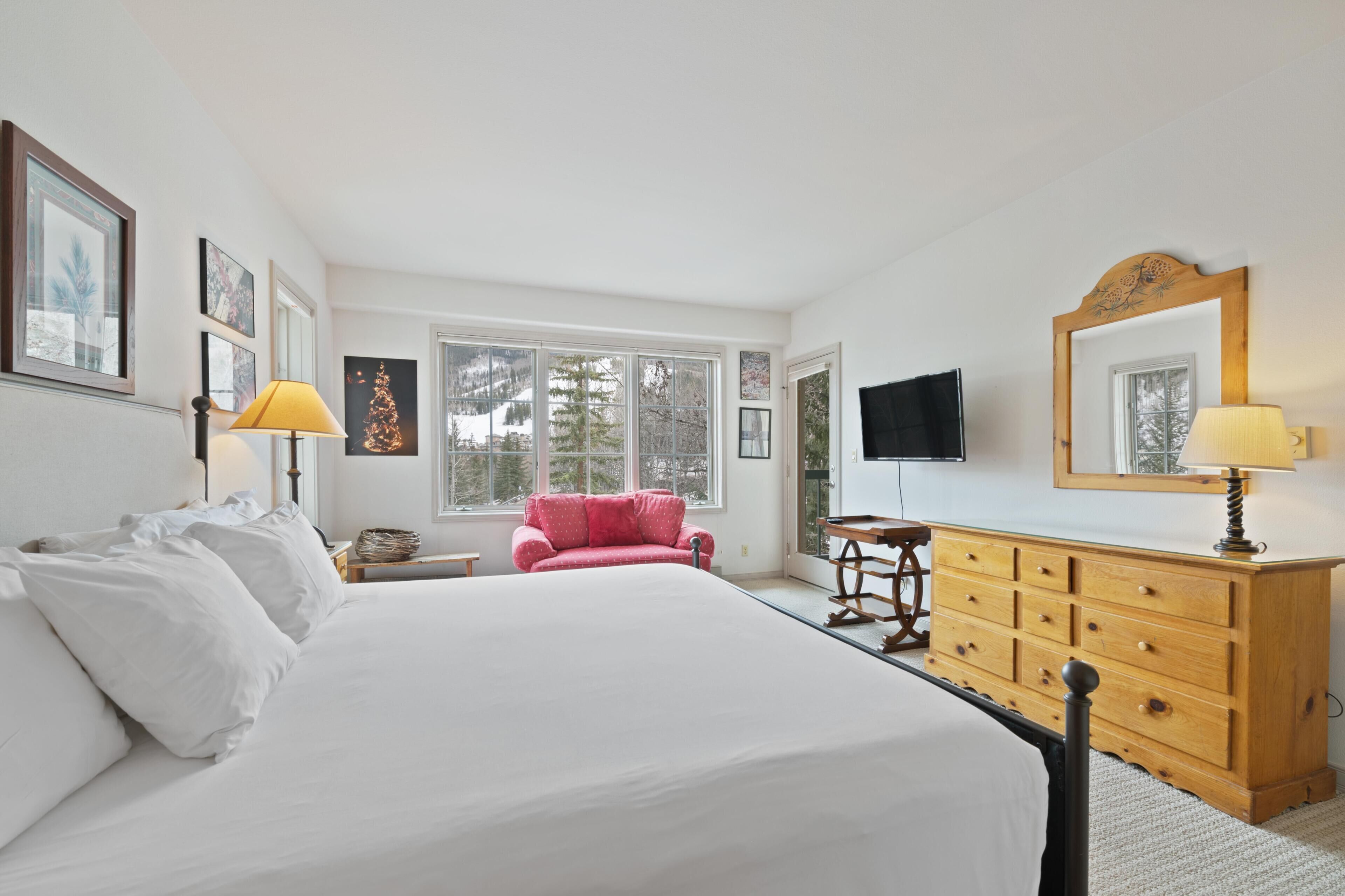 公寓式客房, 1 张特大床 (Borders Lodge U304 1BD Beaver Creek S) | 1 多间卧室