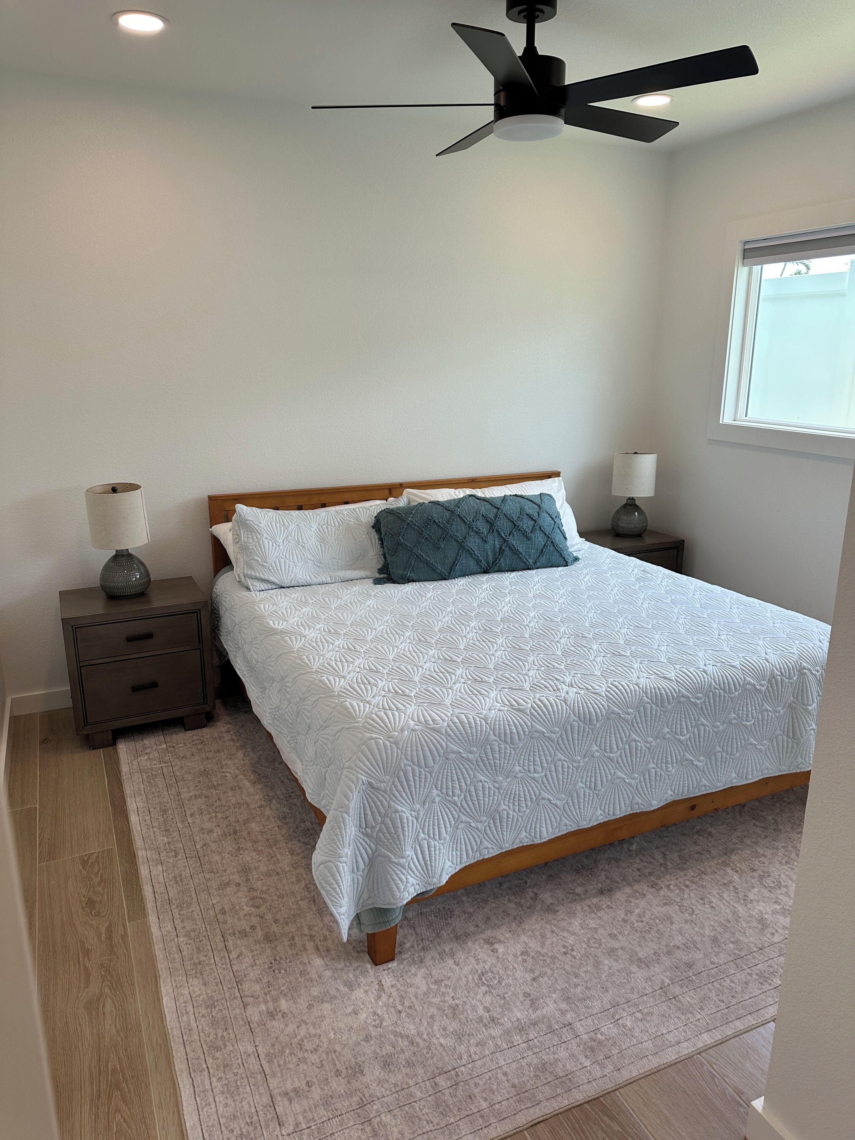 2 bedrooms, free WiFi, bed sheets, wheelchair access