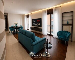 Living area - Dreamora Charme & Relax in the heart of Salerno (Salerno)