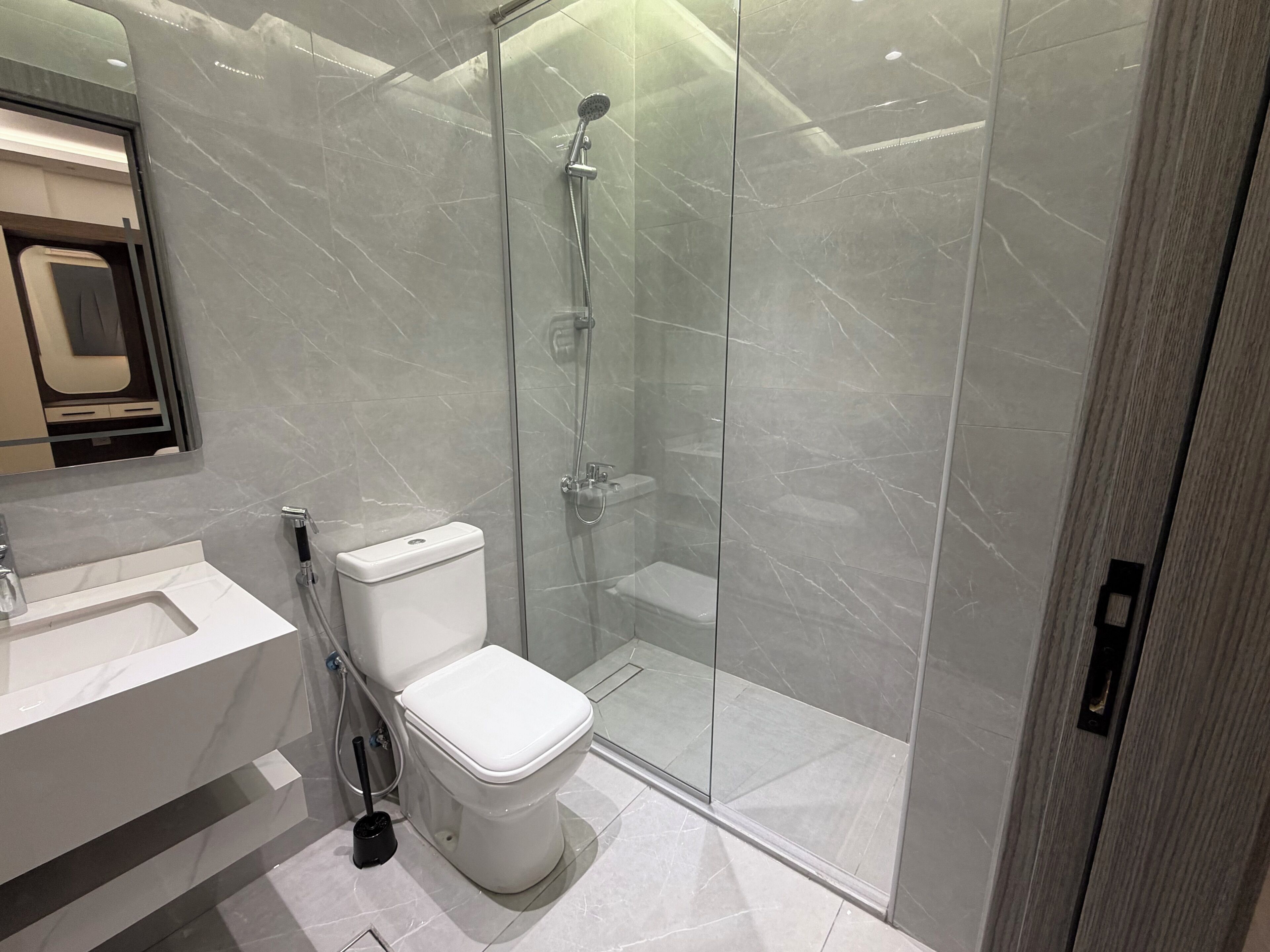 Apartment, 1 Schlafzimmer, barrierefrei, Raucher | Badezimmer