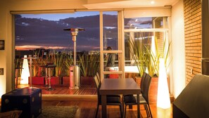 Dining - Incredible 2 bedroom apartment with terraces, jacuzzi with city view, top spot (Bogotá)