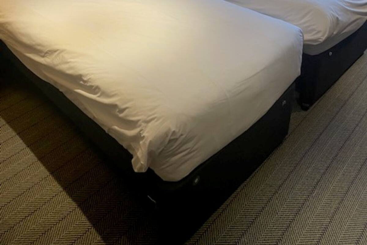Desk, blackout curtains, iron/ironing board (on request), free WiFi