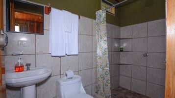 Economy Shared Dormitory | Bathroom | Towels, soap, toilet paper