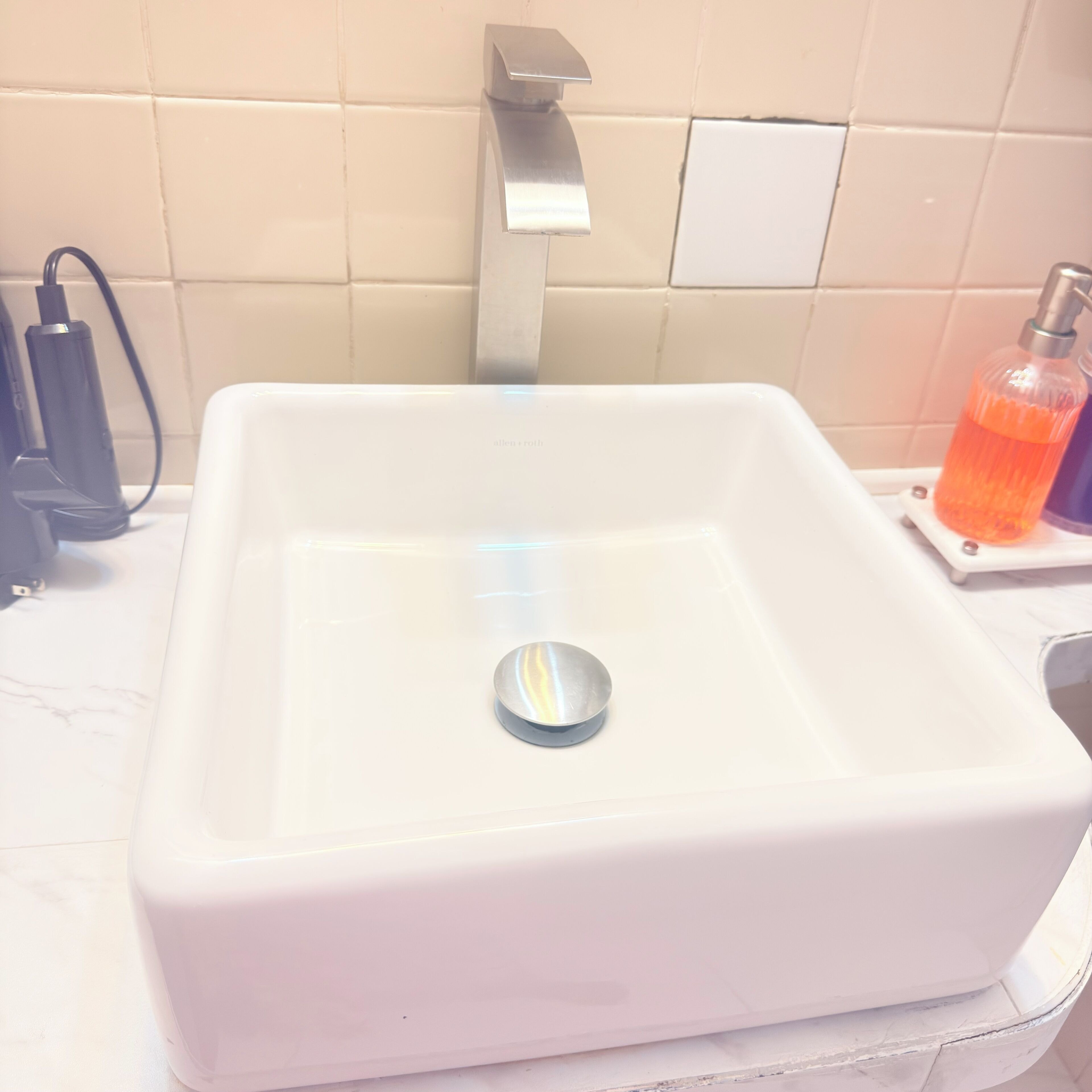Towels, soap, toilet paper