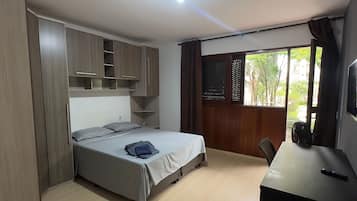 Blackout drapes, iron/ironing board, free WiFi