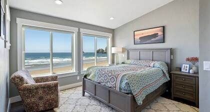 Rare Oceanfront Home Directly on the Sand in Oceanside, Oregon! The Finley!