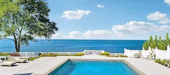 Coastal Sanctuary: Pool & Private Beach Access