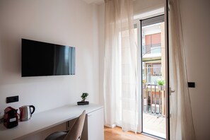Kamar Double Mewah, pemandangan kota | Interior