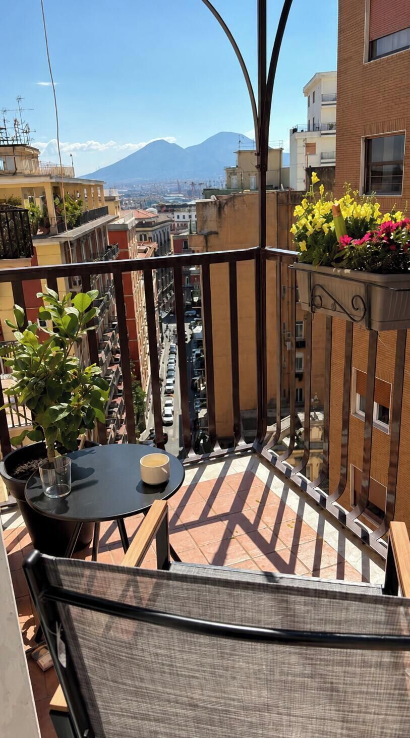 Quarto casal superluxo, vista para a cidade | Terraço/pátio