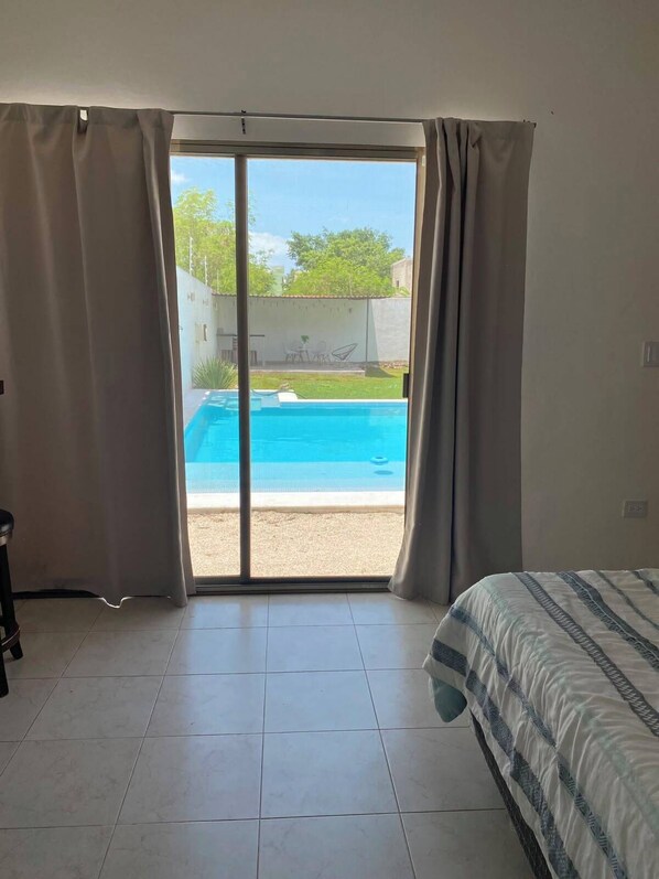 4 bedrooms, free WiFi, bed sheets - Casa Mayi | Private house with a pool (Mérida)