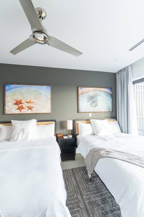 3 bedrooms, iron/ironing board, WiFi, bed sheets - 3 Bedroom Penthouse near to Seven Mile Beach, 5* Eco Hotel in Grand Cayman (West Bay)