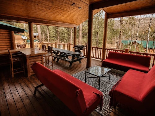 Bear’s Eye View #82 • Huge Riverfront Deck & Views