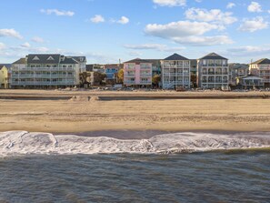 Exterior - Carolina Beach Oceanfront, Steps to Pier, Pool! Villa (Carolina Beach)