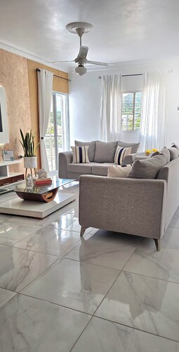 3-bedroom apartment in charming Puerto Plata with AC