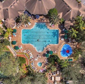 Pool - Disney Fireworks View Condo 15 min to Magic Kingdom PET FRIENDLY (Kissimmee)