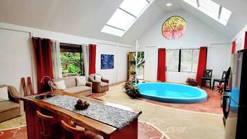Ferienhaus, 2 Schlafzimmer, Terrasse | Innenbereich