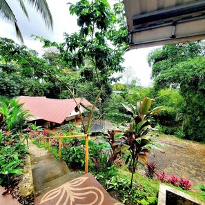 Ferienhaus, 2 Schlafzimmer, Terrasse | Garten