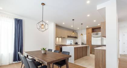Brand new 4 bedroom spacious home with luxury kitchen. 30 min from Montreal.